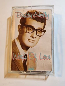 Buddy Holly Words Of Love Audio Cassette - 1985 MCA VG+ CS20 - Picture 1 of 2