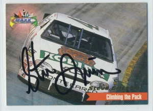 Steve Grissom handsignierte 1998 Maxx Climbing The Pack Racing Card Karte # 108 - Bild 1 von 2