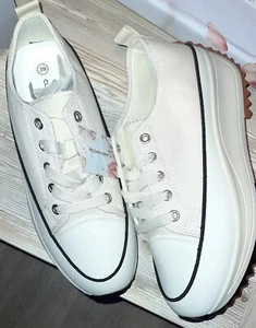 Van Hill Sneaker Stoff Schuh Plateauschuh Gr. 39 Neu mit Karton NP 49,90 - Bild 1 von 6