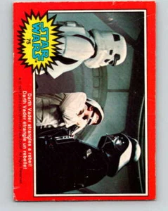 1977 OPC Star Wars #75 Darth Vader strangles a rebel! V33975 - Picture 1 of 2