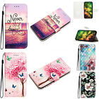 Cat Butterfly Flower Wolf Wallet Phone Case For Huawei Nova 9 Y7 Y5 Y6 P Smart
