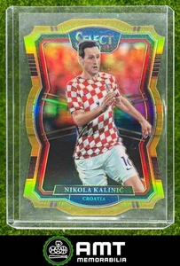2017 Panini Select #182 Nikola Kalinic Gold Die Cut Prizm 7/10 Croatia - Picture 1 of 3