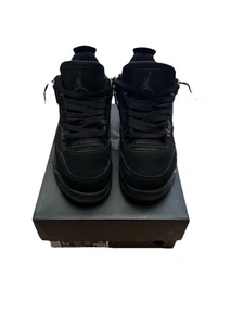 Nike Air Jordan 4 Retro „Black Cat" — Size EU 41/ US 8 - Rare & Iconic Sneaker - Bild 1 von 12
