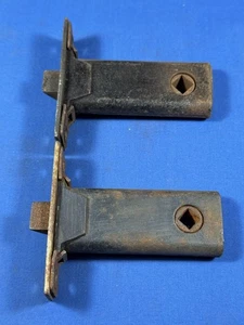 2 Corbin um 1930 Bildschirm oder Innentür Einsteckbeschläge, Spindel getestet!!! - Bild 1 von 15