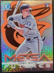 Coby Mayo RC 2025 Bowman Chrome Mega Futures Insert #BMF-2 ORIOLES - Bild 1 von 2