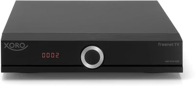 Xoro HRT 8772 HDD DVB-T2/DVB-C Receiver mit 1TB Festplatte - Schwarz - Bild 1 von 4