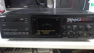 SONY TC-K333ESG Stereo Cassette Deck 3-Head Closed Loop Dual Capstan Tested JN02 - Picture 1 of 10