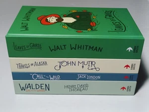 Gibbs Smith Nature Readers Collection 4 Book Set (Hdbk 2017) London, Thoreau, + - Picture 1 of 4