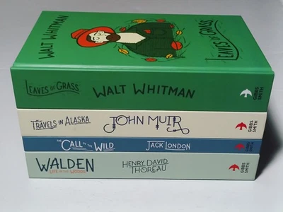 Gibbs Smith Nature Readers Collection 4 Book Set (Hdbk 2017) London, Thoreau, + - Image 1 of 4