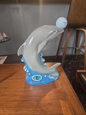 Jim Beam 1991 AT&T 6th Annual Golf Tournament Decanter  483 Of 800 - Image 1 of 4