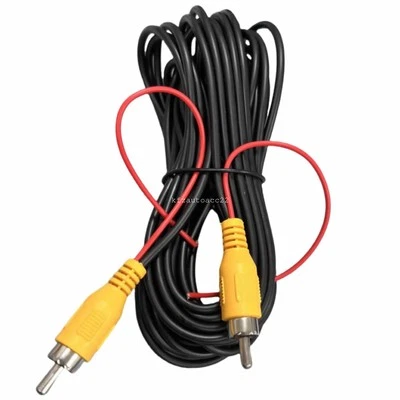 Auto KFZ Rückfahrkamera RCA Videokabel 12V Verlängerung für Monitor 6M 6 Meter - Bild 1 von 4