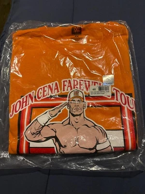 Camiseta WWE John Cena Farewell Tour Tampa Edición Limitada Nueva Nunca Abierta   Foto 1 de 2