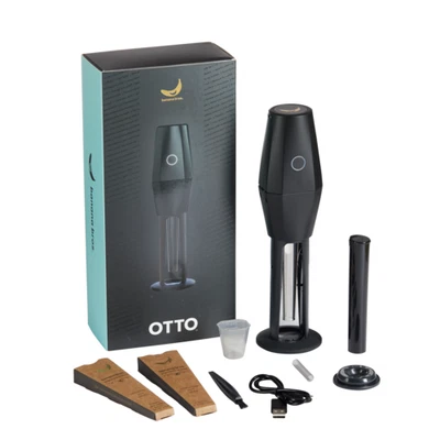 Banana Bros, OTTO Electric Smart Spice Grinder - Automatic AI Grinder , Black