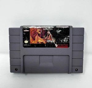 Disney’s The Lion King SNES (Super Nintendo) Cartridge Only - Tested Authentic - Picture 1 of 11