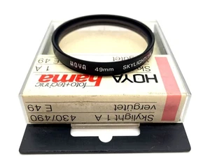 Hama Skylight 1 A E49 Filter for Camera Lens Linsenfilter 49mm - Picture 1 of 1