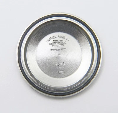 Vintage Genuine Rolex Submariner 5513 I.72 Stainless Steel Case Back Caseback - Image 1 of 4