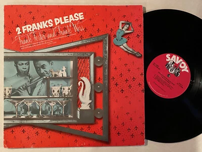 FRANK FOSTER FRANK WESS 2 Franks Please Kenny Burrell Kenny Clarke Savoy 2 x LP - Image 1 of 3