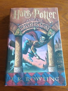 Harry Potter and the Sorcerer's Stone First Edition Early Printing HC DJ Rowling - Picture 1 of 20