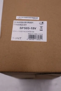 NEW OPEN BOX ABB SPS03-15V 2VAA008281R001 POWER MODULE STOCK 807-C - Picture 1 of 3