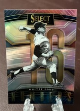 2023 Panini Select Baseball WHITEY FORD *Select Numbers Silver Prizm!* 🔥