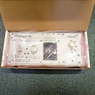 CONDOR FCBB-512 DC POWER SUPPLY POWER SUPPLY NEVER USED!! IN BOX - Image 1 of 4