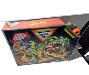Monster Jam Dueling Dragon Playset Exclusive Monster Truck 1:64 Spin Master NEW  - Picture 1 of 6