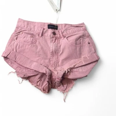 Mustard Seed Rolled Denim Shorts - Image 1 of 4