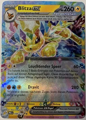 Pokemon Blitza EX Deutsch 030/131 Prismatische Entwicklungen Terakristall NM - Bild 1 von 2