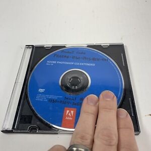 Adobe Photoshop CS5 Extended For MAC Full Retail DVD Version Disc & Key Only