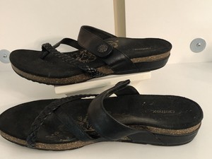 aetrex paris slide sandal