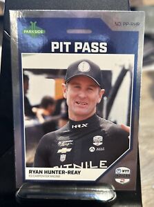 2024 Parkside Indycar Indy Car Ryan Hunter-Reay Pit Pass Wkładka foliowa PP-RHR