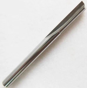 Fraise 1 dent à taille droite Bois PVC ABS MDF diam 3 x 3 x 17 mm CNC - Imagen 1 de 1
