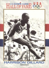 1991 Impel U.S. Olympic Hall of Fame Multi-Sport Card #15 Harrison Dillard