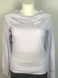 Nike Womem's Crew Neck Long Sleeve T-Shirt - Picture 1 of 5