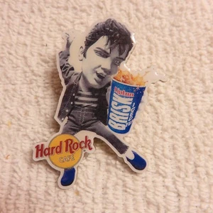 Elvis Presley - Hard Rock Cafe - 2001 Lipton Brisk Iced Tea Promo Pin - Bild 1 von 4