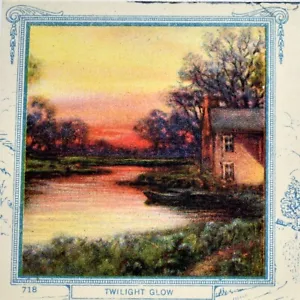 1935 Erie Burial Case Company Walker Gebhardt Pennsylvania Twilight Glow Blotter - Picture 1 of 3