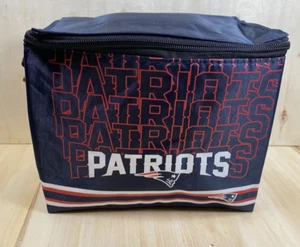 New England Patriots NFL Insulated Soft Side Lunch Bag Sports Cooler Logo - Picture 1 of 7