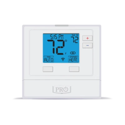 Pro1 IAQ T701i Heat Pump/Conventional Non-Programmable Thermostat - Image 1 of 3
