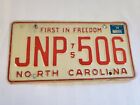 Vintage North Carolina NC Auto License Plate ~ 1975 JNP-506