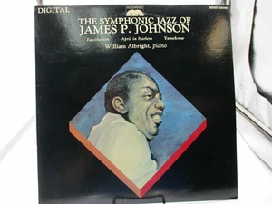 The Symphonic Jazz of James P. Johnson LP Record Digital Ultrasonic Clean VG++ - Picture 1 of 5