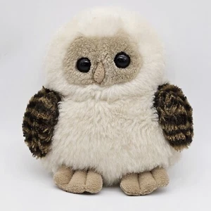Vintage Luigi Amani OWL Plush Rare Stuffed Animal 7" - Picture 1 of 4