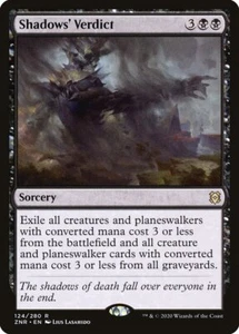 Shadows' Verdict (124) Zendikar Rising ZNR MTG Magic - Imagen 1 de 1