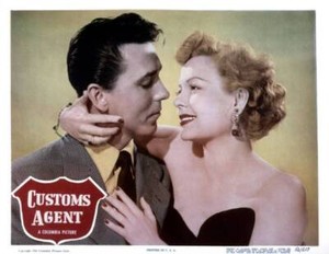 Customs Agent Lobby Card William Eythe Marjorie Reynolds OLD MOVIE PHOTO