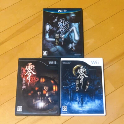 Nintendo Wii Zero Mask Of Lunar Eclipse Crimson Butterfly Maiden of Black Water - Image 1 of 4