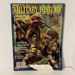 Military History Magazine RARE Apr 1986 Issue - Bild 1 von 1