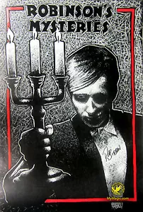 Póster original autografiado de los misterios de Richard Robinson - Imagen 1 de 1