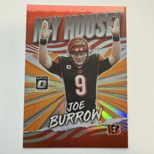 2021 Donruss Optic Football Joe Burrow My House Insert SD4497 - Picture 1 of 2
