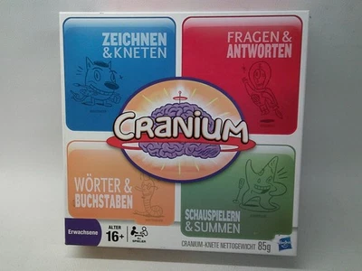 HASBRO - CRANIUM FÜR ERWACHSENE EDITION 2009 - MIT NEUER KNETE - 600 KARTEN - Bild 1 von 4