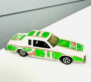 Vintage 1980 ERTL Mountain Dew Nascar #11 Darrell Waltrip 1:64 Chevy Stock Car - Picture 1 of 6