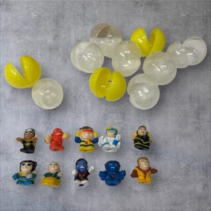 Lot of 10 Vintage HTF 90s Squirtles Capsule Toys Squishy Rubber Monsters Figures - Picture 1 of 3